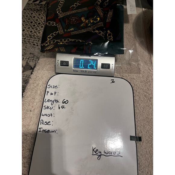 Belt & Chain Fashion‎ Scarf Green and Black Old Money Equestrian Preppy - Picture 8 of 8